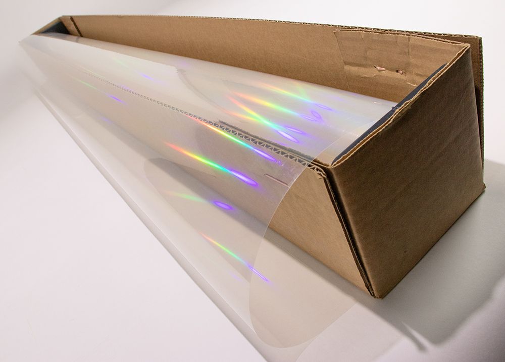 SX-8400 Clear Holographic decorative window film โ Arizona House of Film