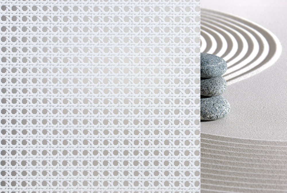 SX-C347-UG Rattan Matte decorative window film โ Arizona House of Film