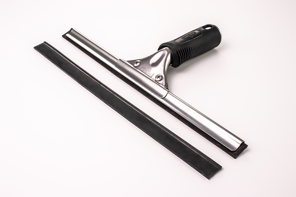 T110-PL - 12" wide Prof. Stainless Steel Cleaning Squeegee decorative window film โ Arizona House of Film