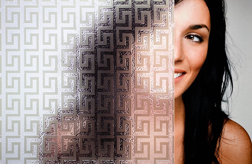 SGC-26 Meander decorative window film โ Arizona House of Film