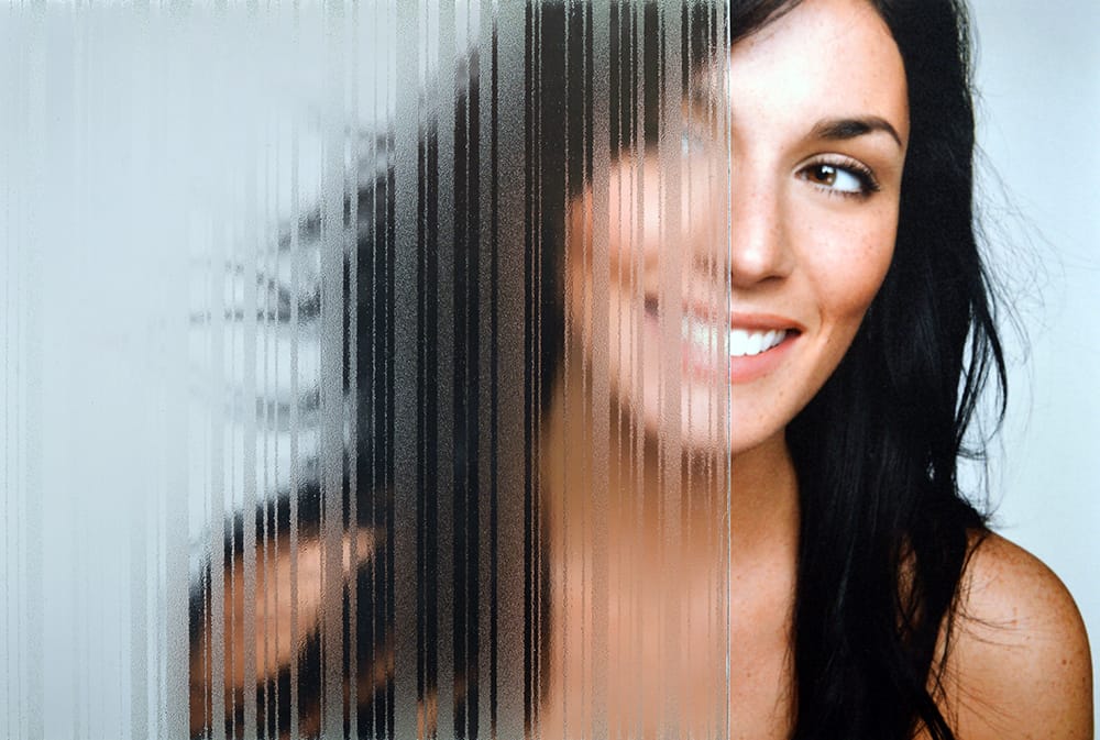 SGV-6613-UG Frosted Strie decorative window film โ Arizona House of Film