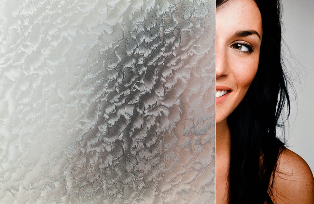 SX-1004 Clear Ripple Glass decorative window film โ Arizona House of Film