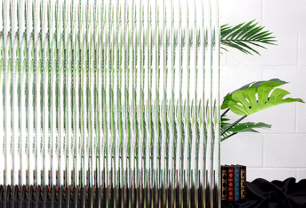 SX-1254-UG Reeded Glass 1/2" decorative window film โ Arizona House of Film