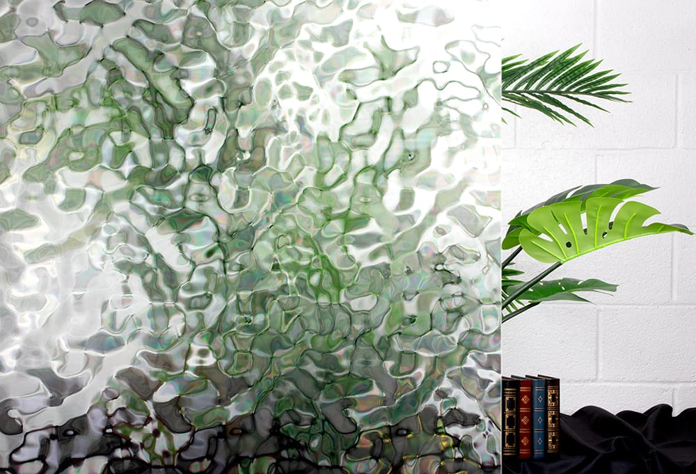SX-1259 Wavy Glass decorative window film โ Arizona House of Film