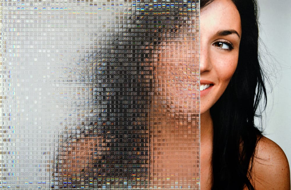 SX-1462 Cut Glass Pixels decorative window film — Arizona House of Film