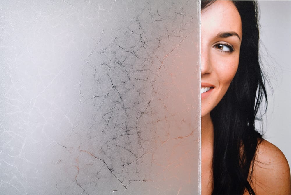 SX-SC540 Cracked Ice decorative window film โ Arizona House of Film