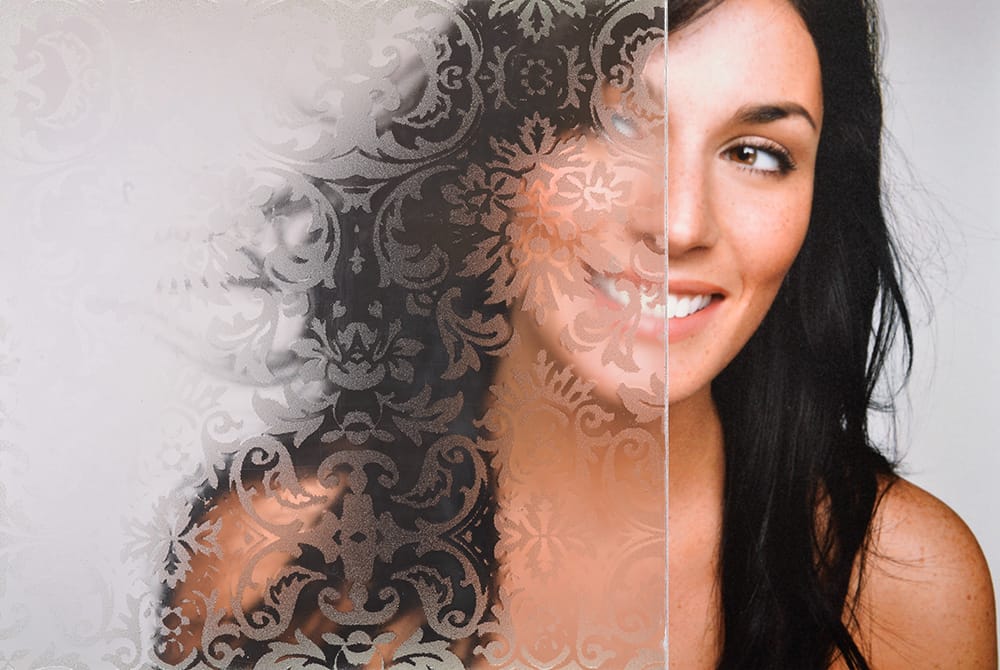 SX-1545 Frosted Summer decorative window film โ Arizona House of Film