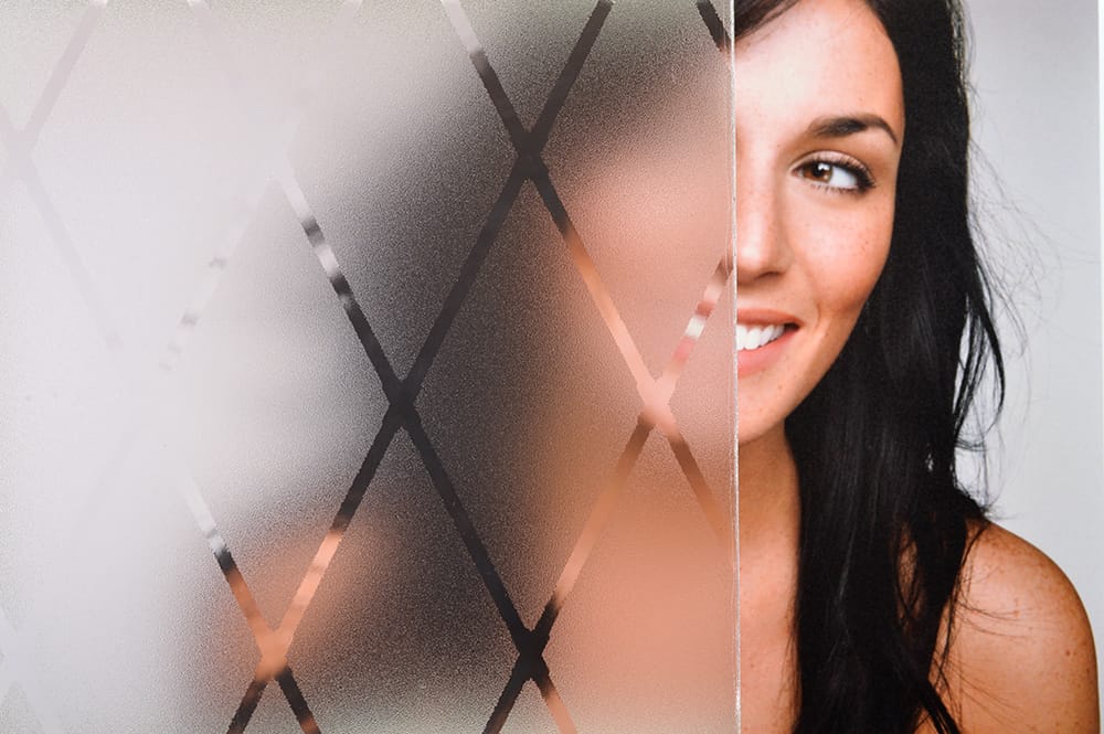 SX-1551 Crystal Lattice decorative window film โ Arizona House of Film