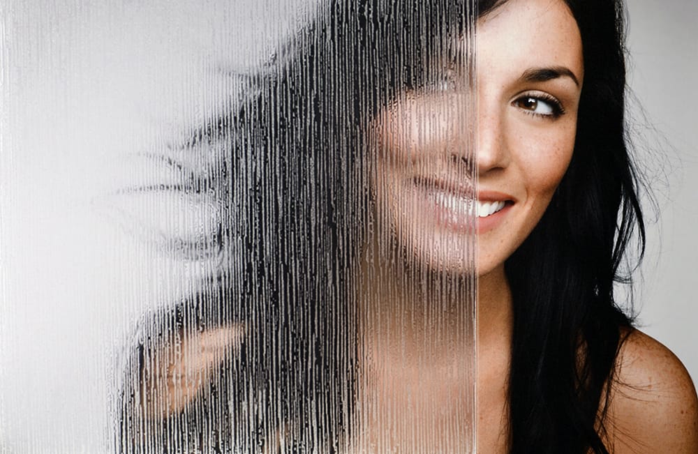 SX-SC556 Fizzle Rain Static Cling decorative window film โ Arizona House of Film