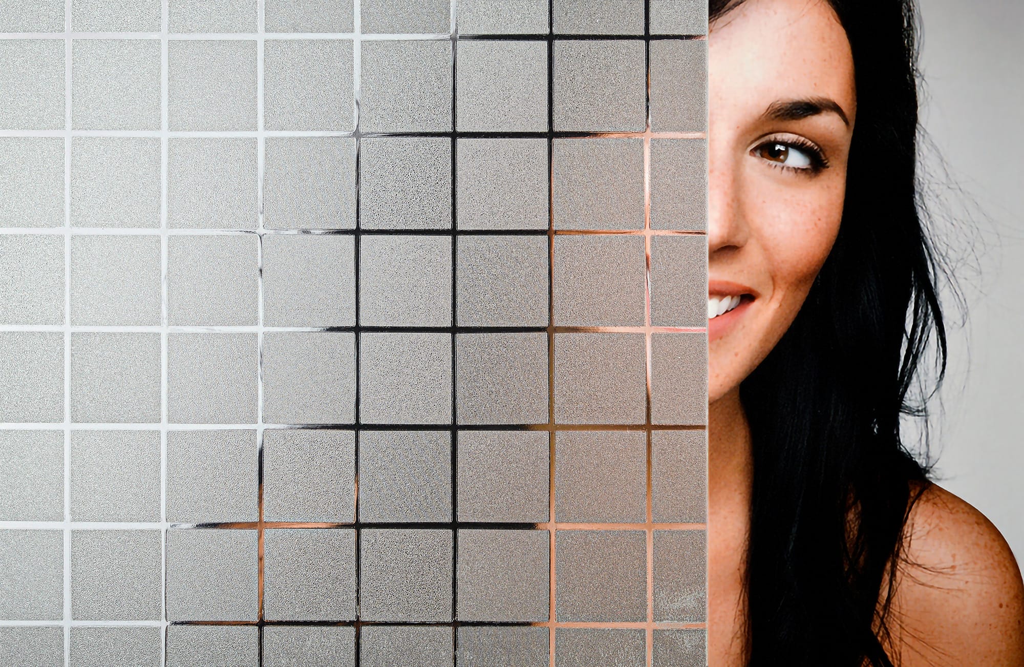 SX-1700 Sand Blast Squares decorative window film โ Arizona House of Film