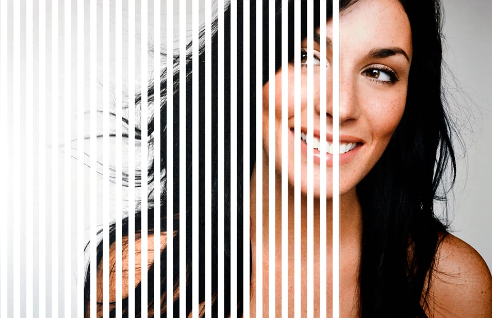 SX-2006 White Stripes decorative window film โ Arizona House of Film