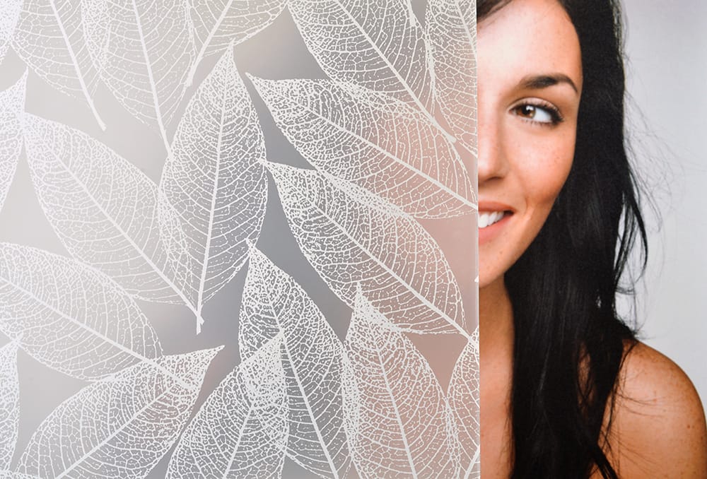 SX-3141 Dusted Leaf decorative window film โ Arizona House of Film