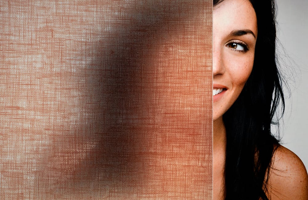SX-3174 Cinnamon Organic Cotton decorative window film โ Arizona House of Film