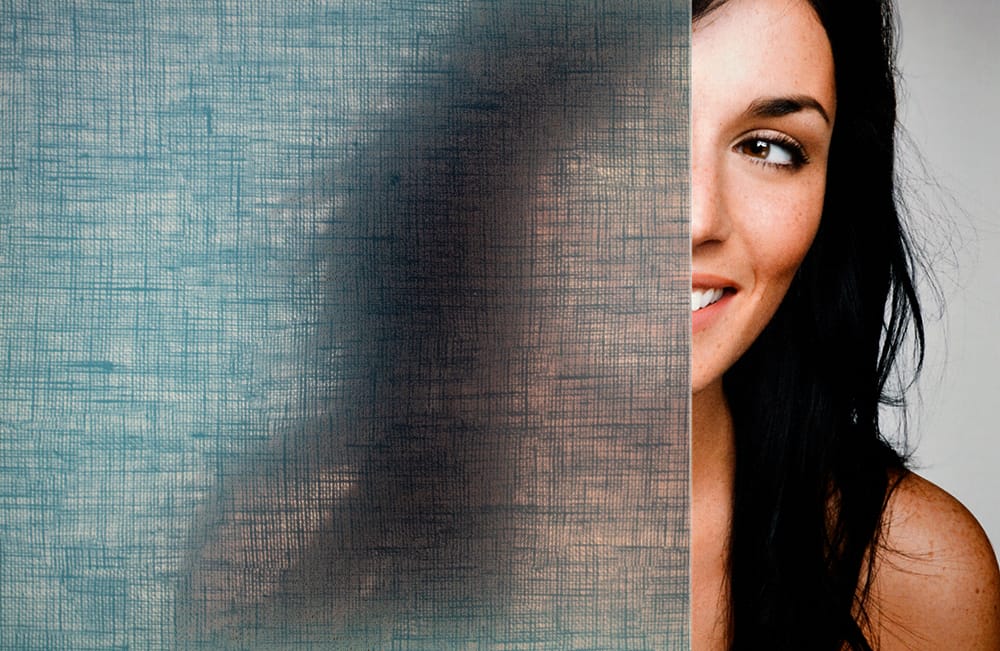 SX-3176 Prussian Organic Cotton decorative window film โ Arizona House of Film