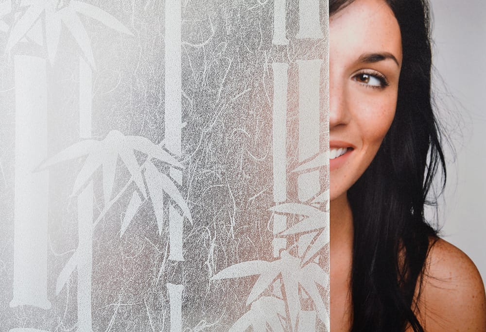 SX-8210 Frosted Bamboo decorative window film โ Arizona House of Film