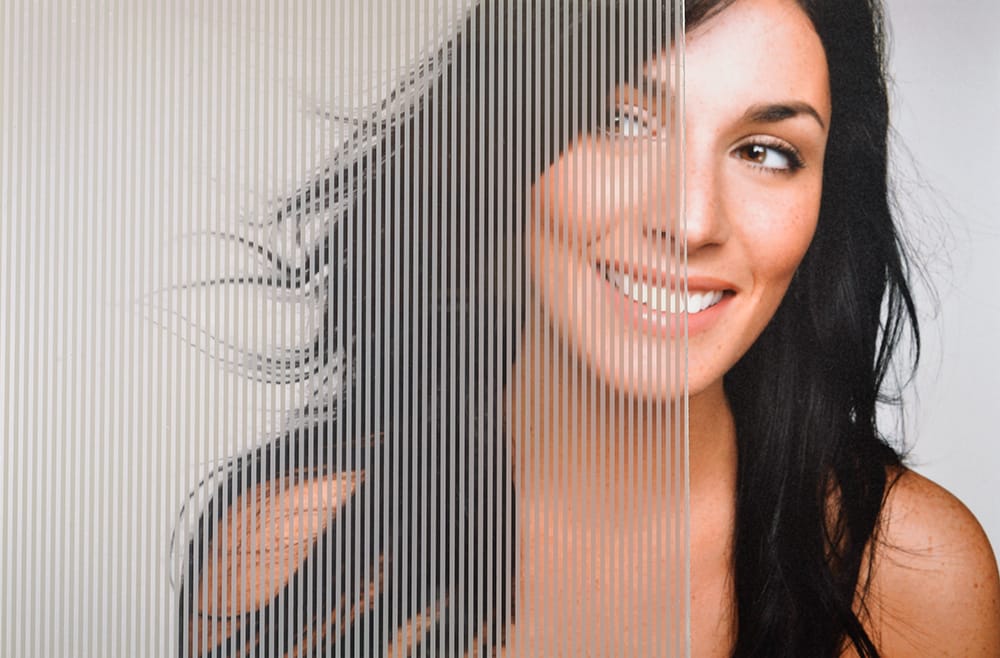 SX-C384 Etched Stripes decorative window film โ Arizona House of Film