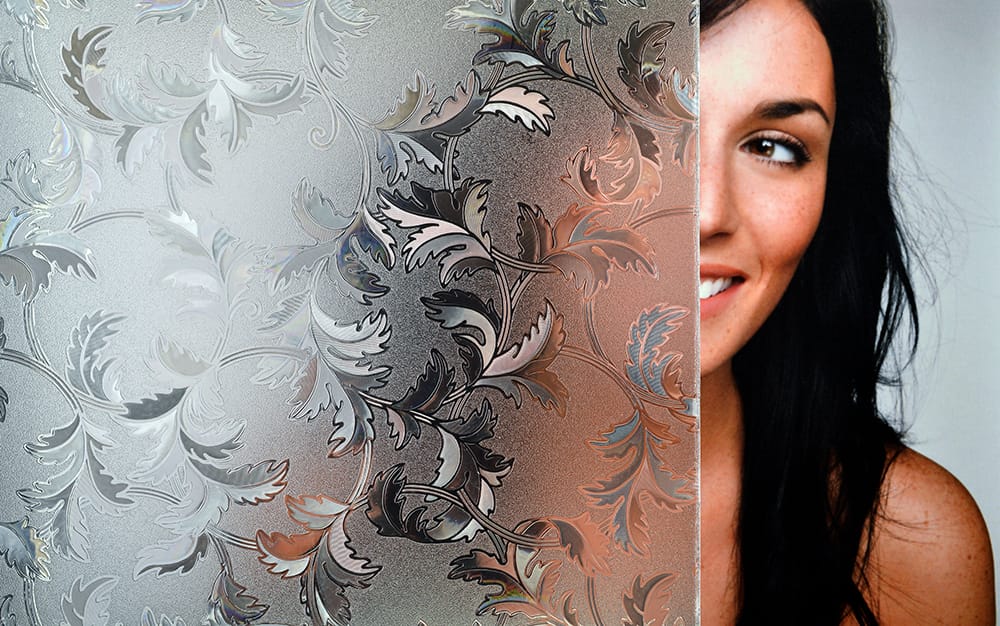 SX-SC464 Crystal Static Cling decorative window film โ Arizona House of Film