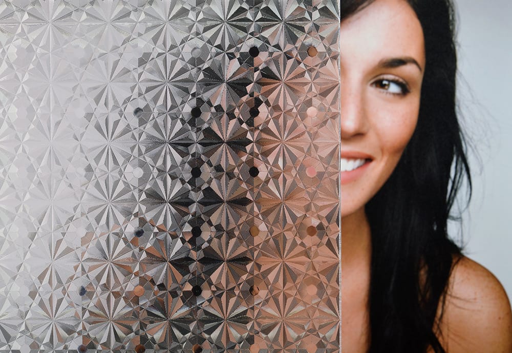 SX-SC510 Cut Glass Facets decorative window film โ Arizona House of Film