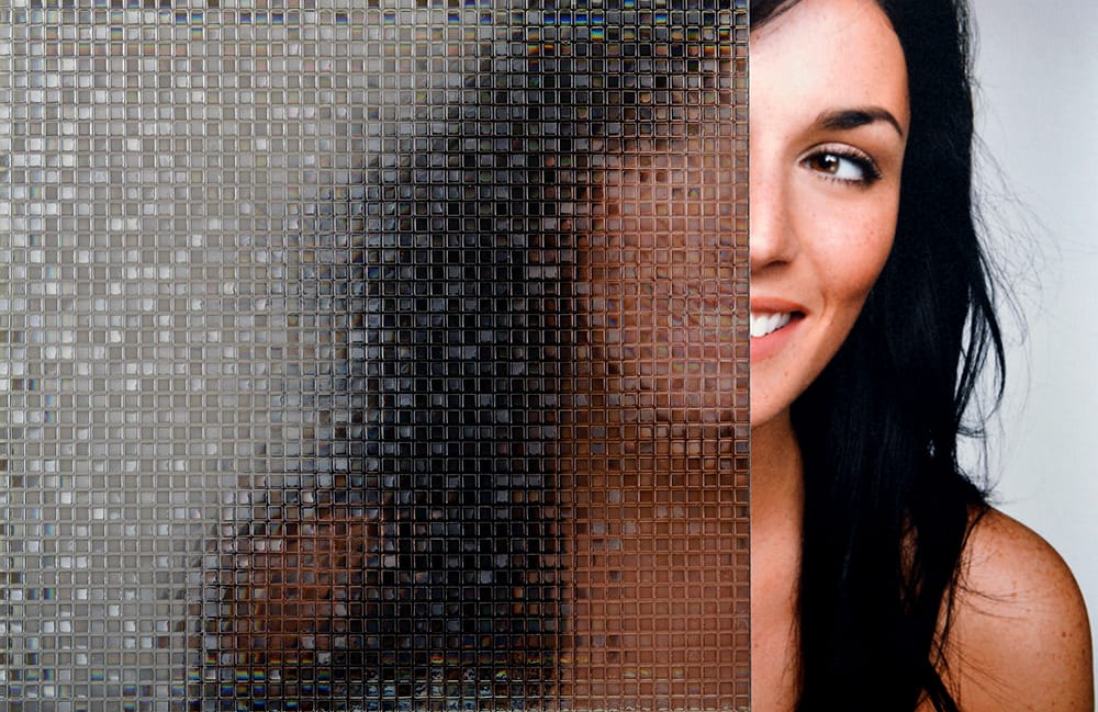 SX-SC558 Titanium Pixels decorative window film — Arizona House of Film