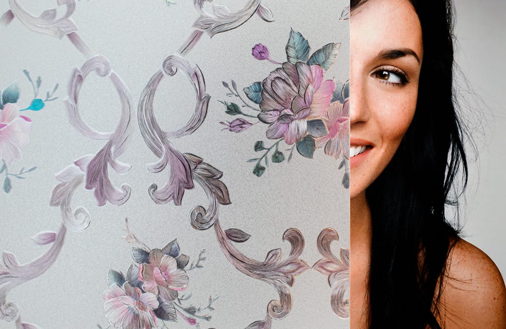 SX-SC587 Pink Gardenia decorative window film โ Arizona House of Film