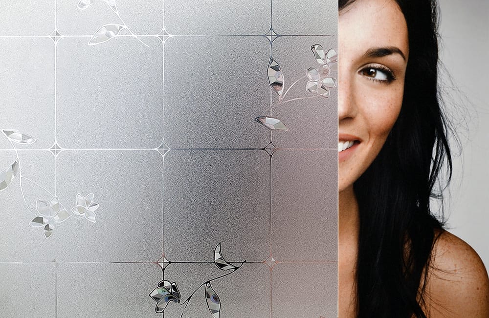 SX-SC694 Clear Valencia decorative window film โ Arizona House of Film