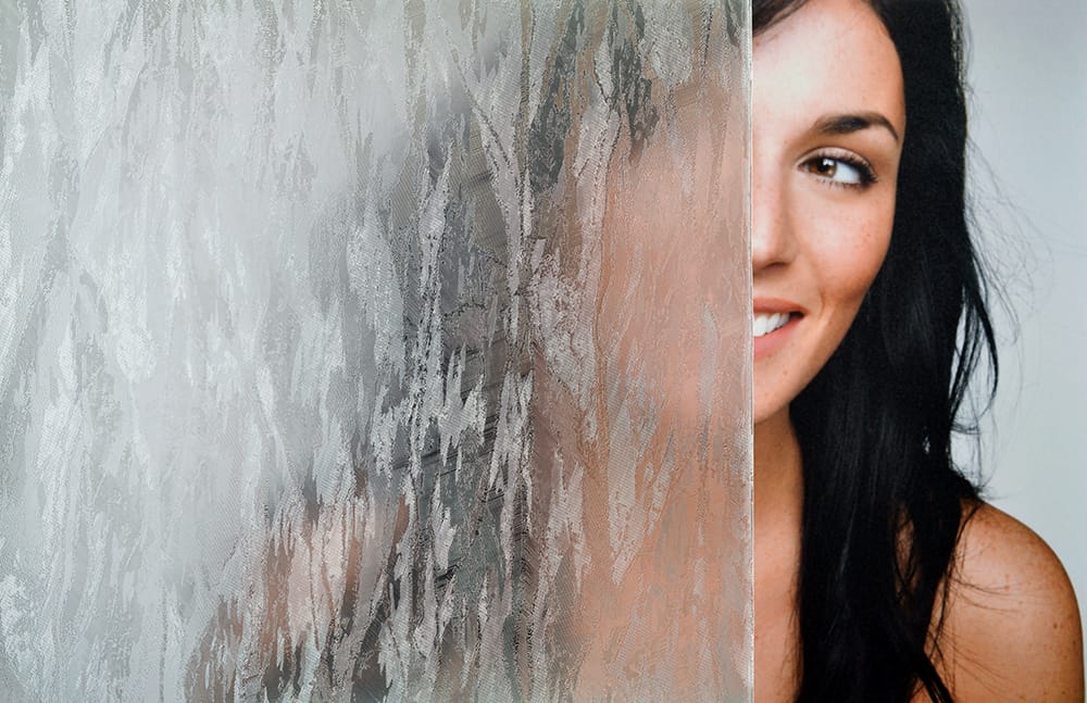 SXHE-39 Clear Feathered decorative window film โ Arizona House of Film