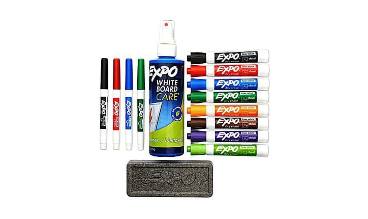 SX-2099 EXPO Low-Odor Dry Erase Marker, Eraser & Cleaner Set decorative window film โ Arizona House of Film