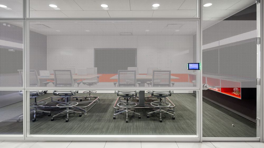 GRID BY DESIGNTEX decorative window film — Arizona House of Film