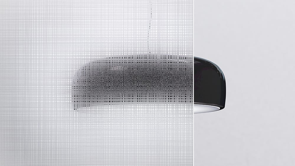 SD-FS228-E Batiste Etch decorative window film — Arizona House of Film