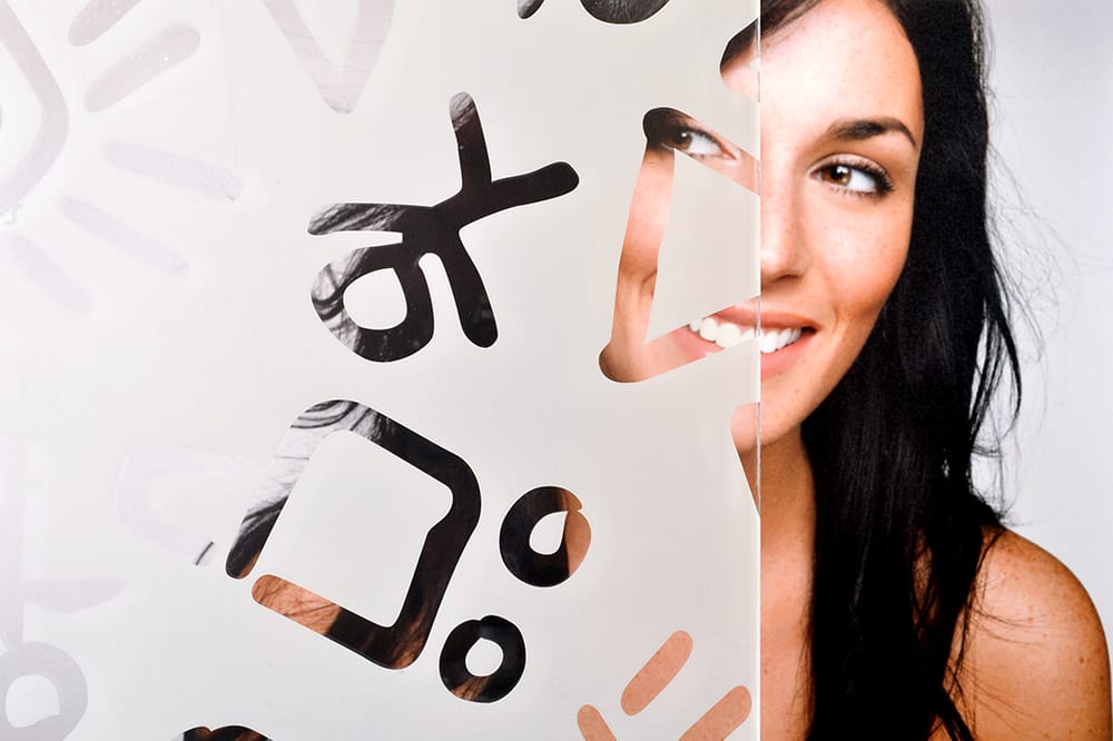 SX-0103C-UG White Crayon decorative window film — Arizona House of Film