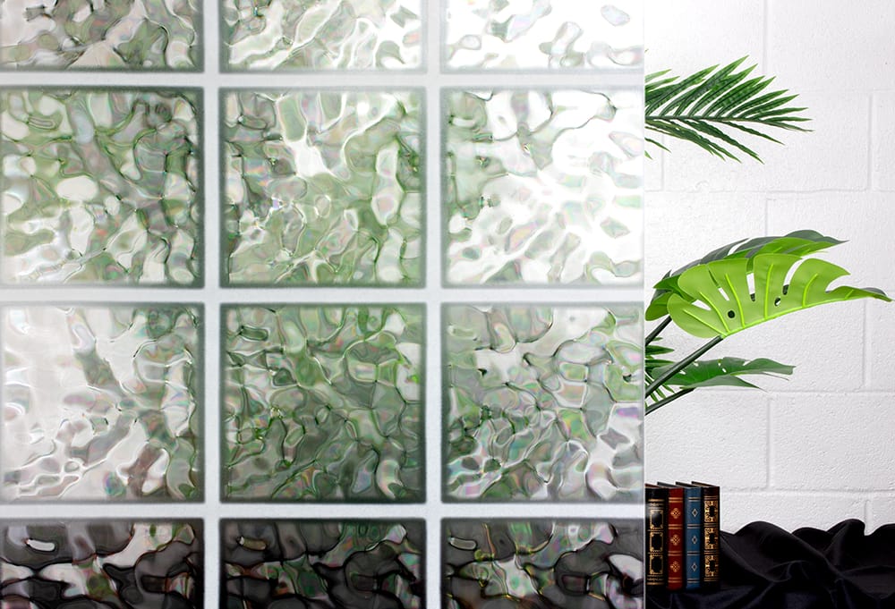SX-1258 4" GLASS BLOCK decorative window film — Arizona House of Film