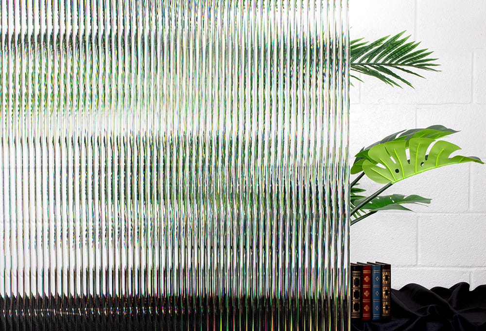 SX-1262-60-UG Reeded Glass 1/4" decorative window film — Arizona House of Film