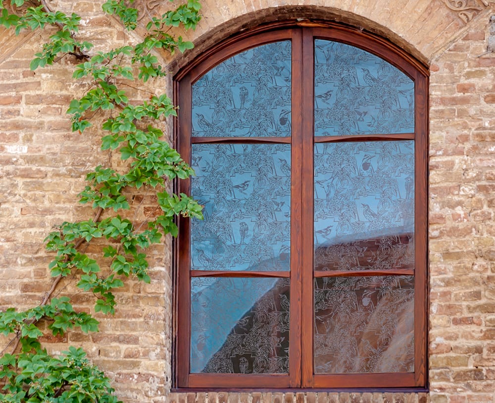 SX-BSFAC-02 Frost Bird Safety Film - Ashley Cecil decorative window film — Arizona House of Film