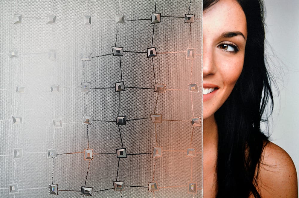 SX-SC571 Cut Glass Diamonds decorative window film — Arizona House of Film