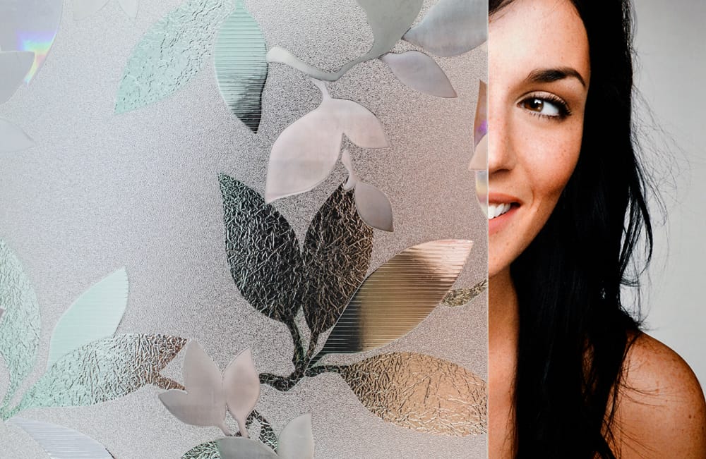 SX-SC699 Mint Bouquet decorative window film — Arizona House of Film