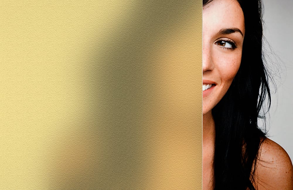 SXB-177 Saffron Sand Blast decorative window film — Arizona House of Film