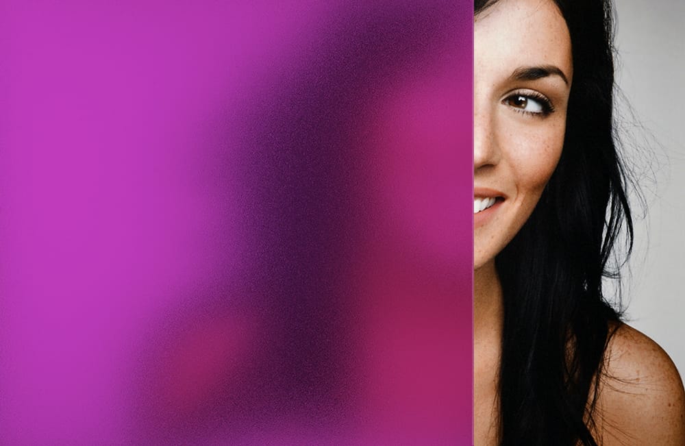 SXB-77 Telemagenta Sand Blast decorative window film — Arizona House of Film