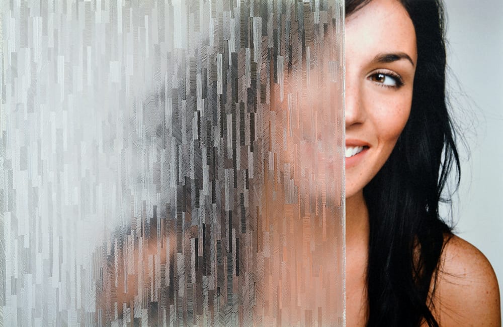 SX-SC034 Ice Forest Static Cling decorative window film — Arizona House of Film