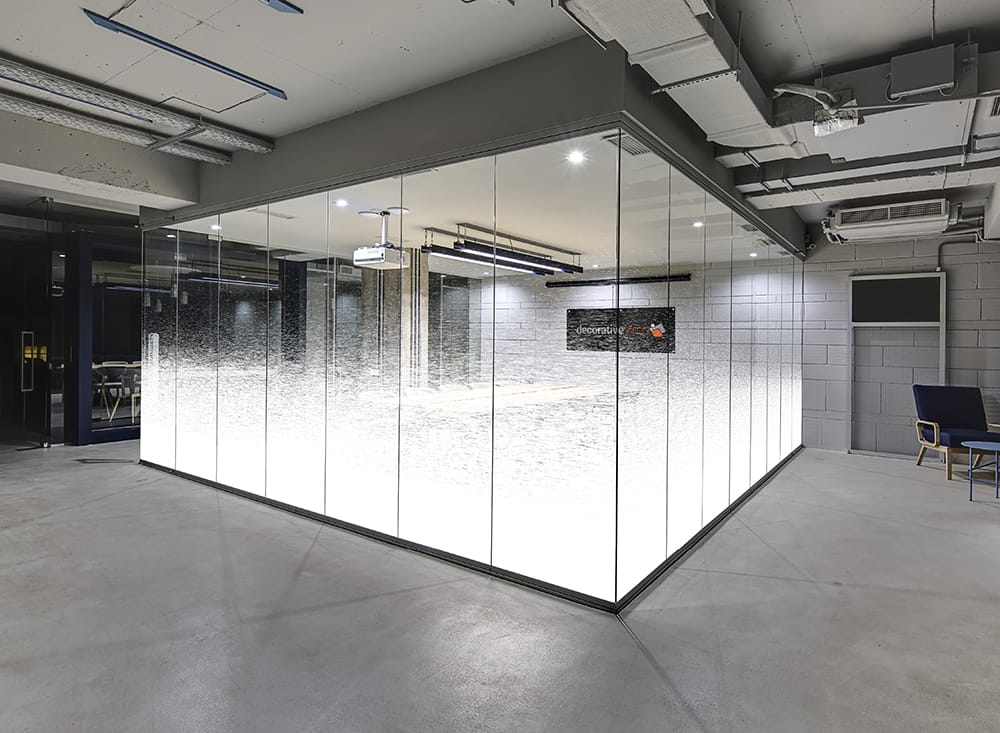 SXJ-0541 Broken Lines Gradient decorative window film — Arizona House of Film