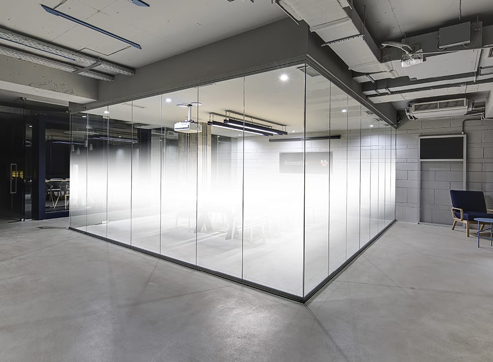 SXJ-0548 Dual Feather Gradient decorative window film — Arizona House of Film