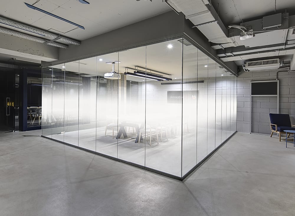 SXJ-0582 Matte Dual Dot Gradient decorative window film — Arizona House of Film