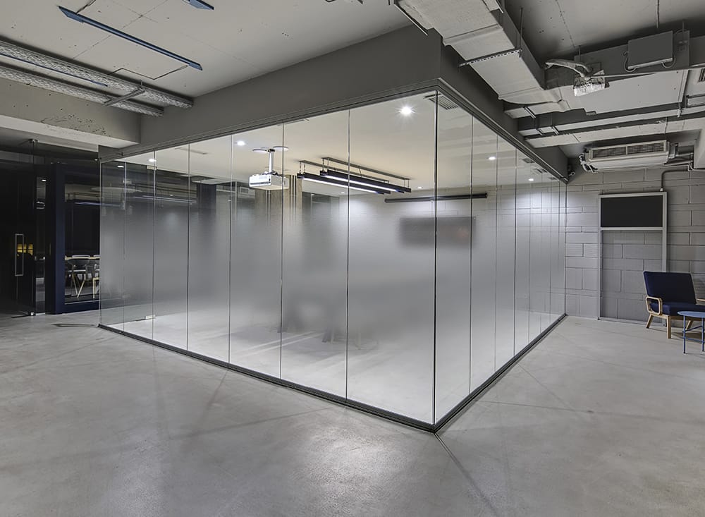 SXJ-0598 Dual Misty Frost Gradient decorative window film — Arizona House of Film