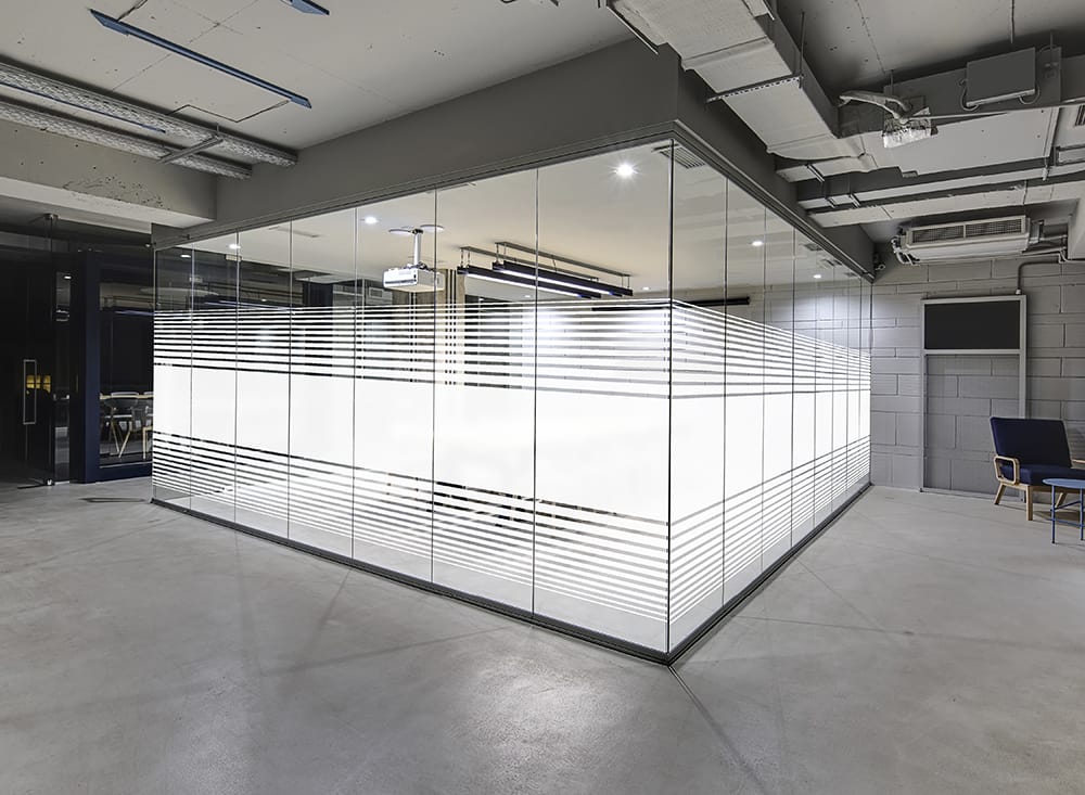 SXJ-0599 Lineage Dual Frost Gradient decorative window film — Arizona House of Film