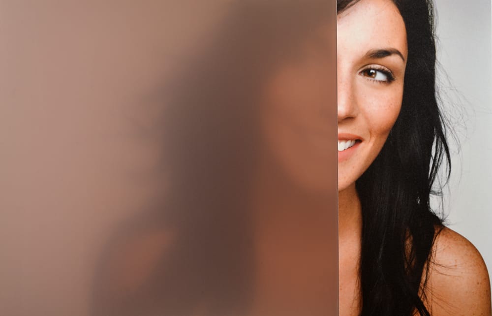 SXWF-BM Bronze Matte decorative window film — Arizona House of Film